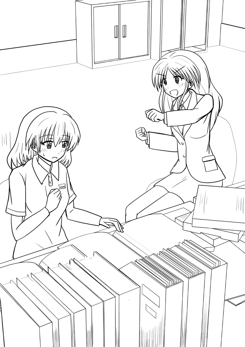 下絵からのペン入れ、までの工程。
(作業はすべてクリップスタジオペイントEX) 