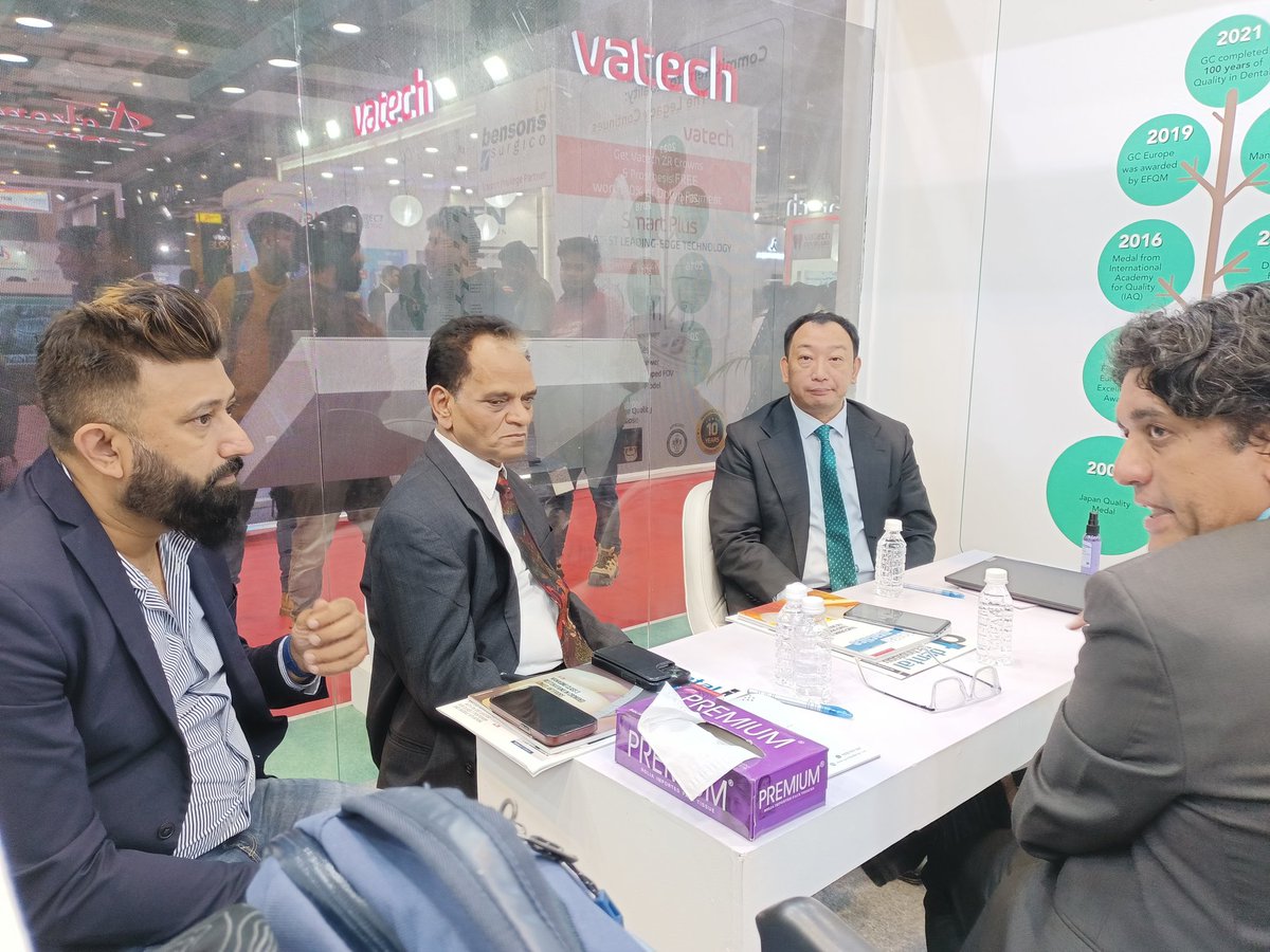 GCIndia_dental's tweet image. 3rd Day about to come to an end ! 

Visit Today !
GC India Dental at Expodent International Delhi , Pragati Maidan @ Hall 4 Stall No. D4, Hall 5 Stall No.J5 and GC Lab at Hall No. 5,  F-63&amp;amp;64

#DentalExpodent #GCIndia #DelhiExpodent