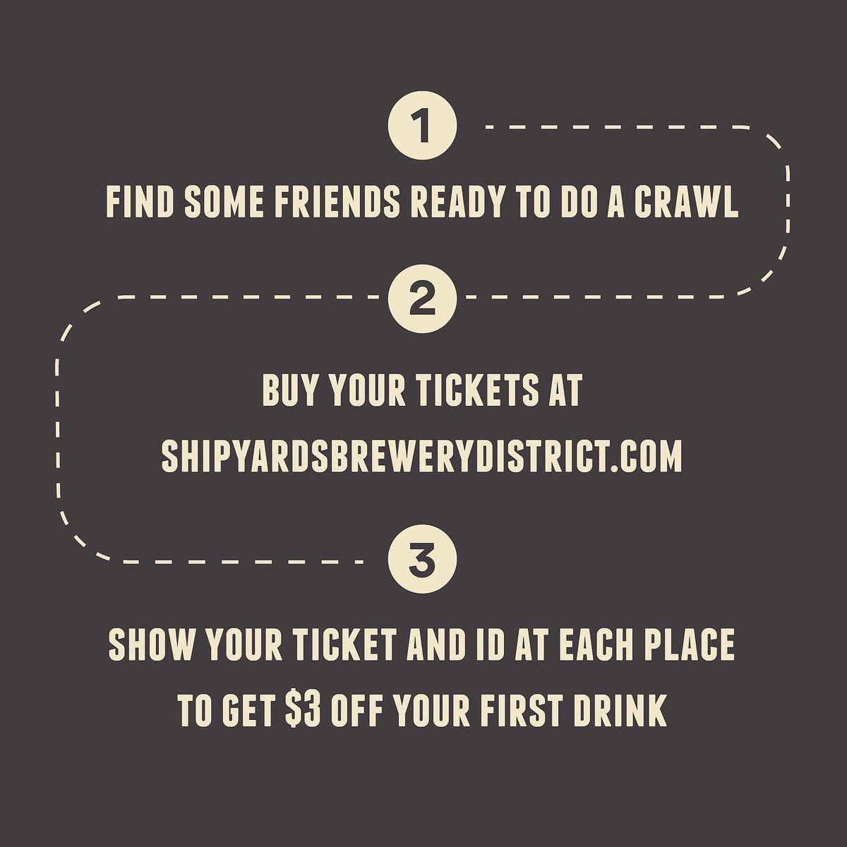 Need something to do after shopping on Boxing Day?  We’re doing a Boxing Day crawl.  Get tickets at shipyardsbrewerydistrict.com #shipyardsdistrict #explorenorthshore