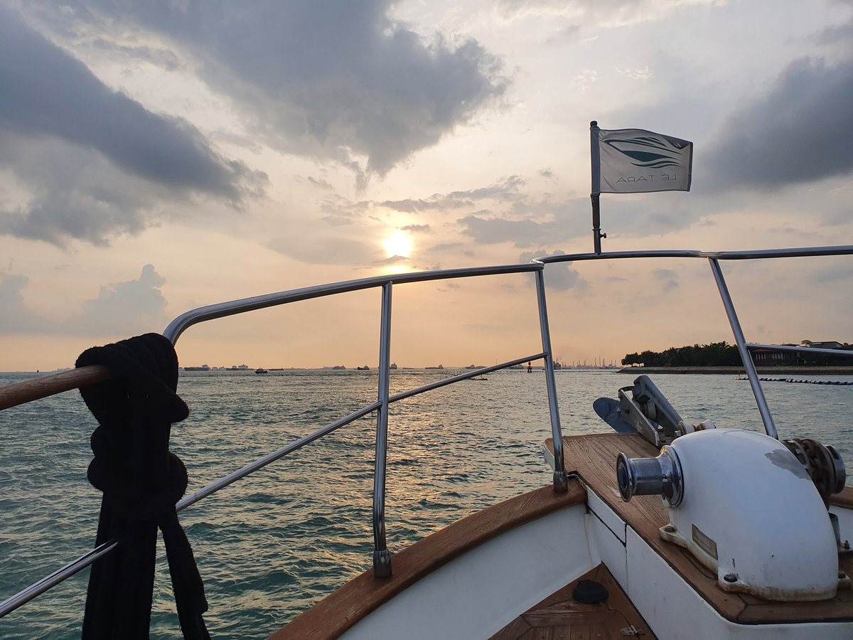 FiFiiQBlizovsky's tweet photo. The sooner we learn to be jointly responsible, the easier the sailing will be .
#photography #adventure #picture #throwback #yachtcruise #exploresg #sea #singaporeig #life #quoteoftheday #coupleday #fifiiqxmawar #fifiiqphotography #adventurewithfifiiq #stayonwithfifiiq https://t.co/N9nM0K3Bbf