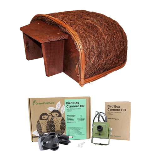 GardenNaturally's tweet photo. A wildlife gift set allows you to create a safe environment for animals like hedgehogs, and film them too. 

Featuring wifi or tv cameras, letting you to live stream or watch recorded footage of any creature that visits the new home you've provided them.
https://t.co/dfT6cniXXY https://t.co/LEZVZwspgA