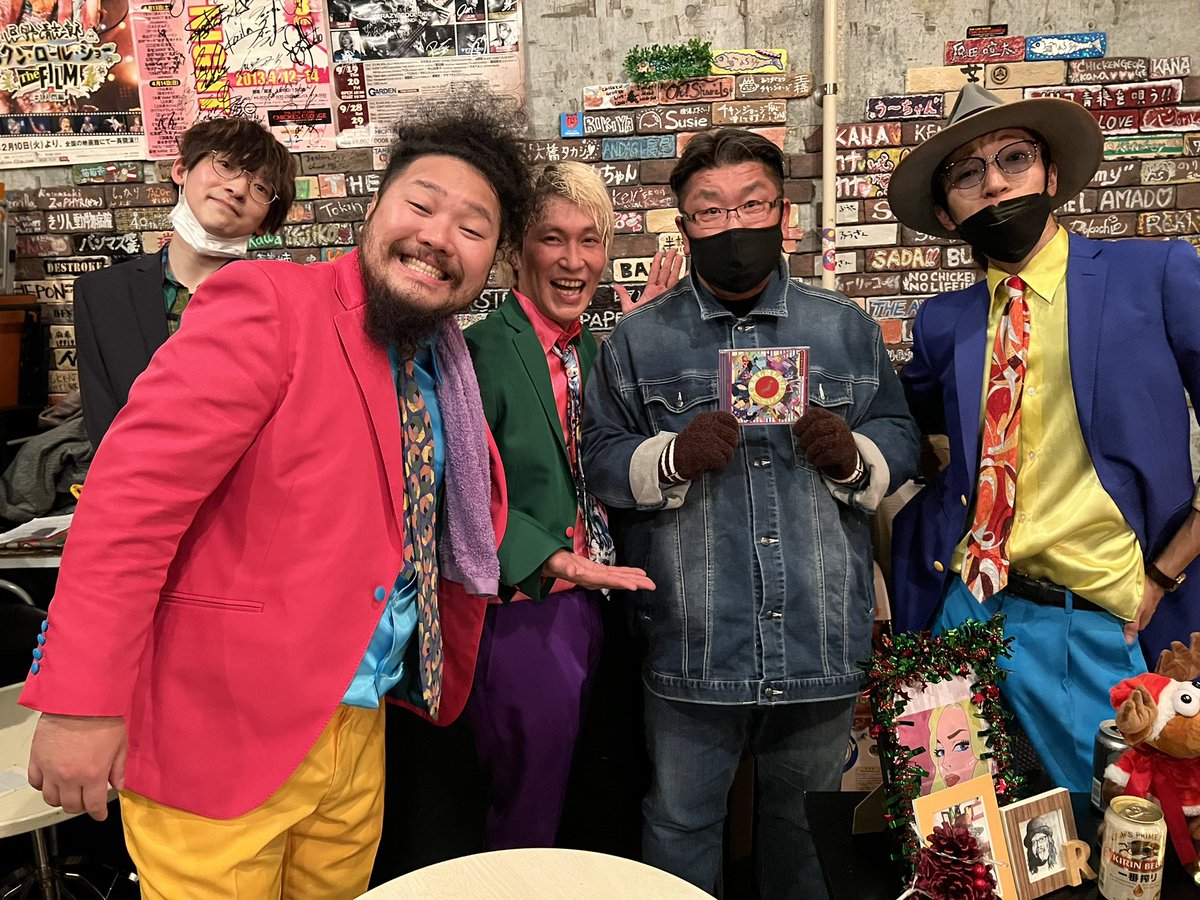 kazyukun's tweet photo. 僕の大好きな❣️もるつオーケストラのレコ発ワンマンライブ@神戸チキンジョージに参戦✨  11/2に発売されたニューアルバム『地理も積もればジャパニーズ』をひっさげて✨ 5人体制でのLIVEかっこよかったなぁ🎸日本全国47都道府県ソングがギッシリでした🤣
#もるつオーケストラ https://t.co/AZIi3LX6k8