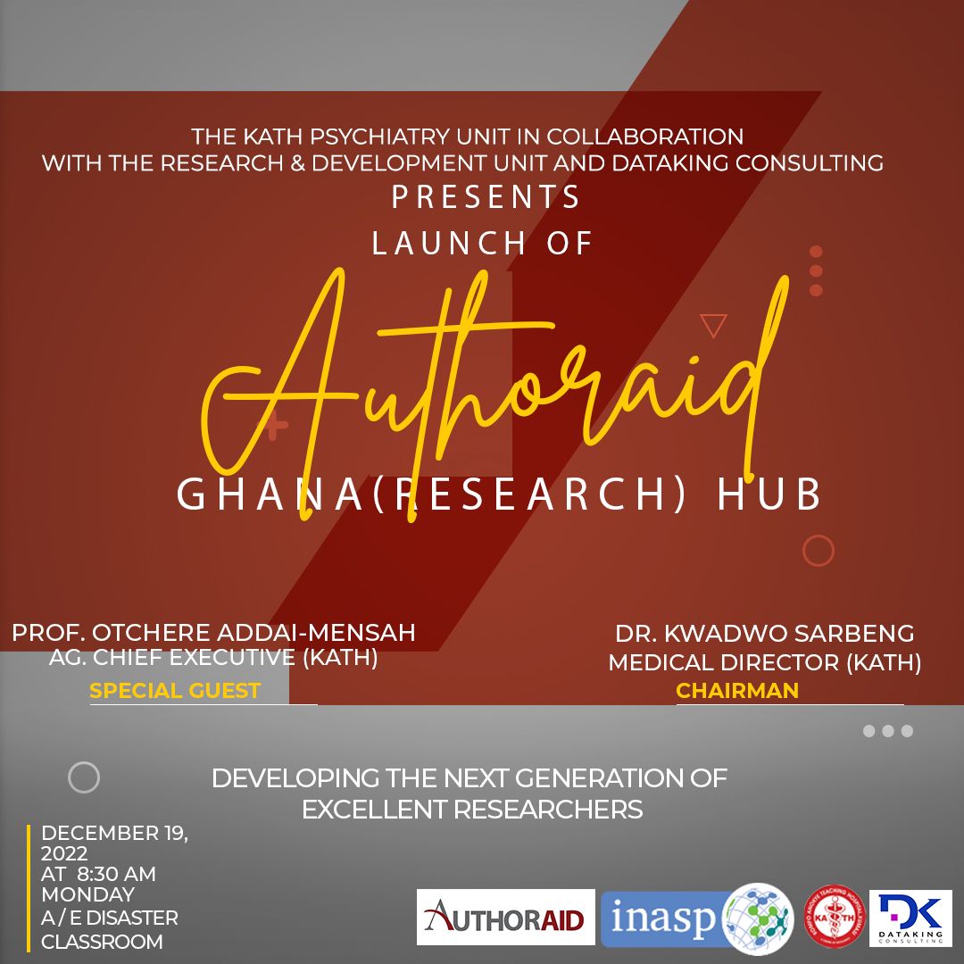 Dataking_Global's tweet photo. Register here to participate:
https://t.co/gnTiaxYmvx
We are grateful to
@authoraid, @INASPinfo and @vitcpe @Dataking_Global @authoraidghana for this opportunity. #AuthorAIDGhanaHub #AuthorAID #INASP #DatakingResearchLab #DatakingConsulting https://t.co/2gd2hftICV