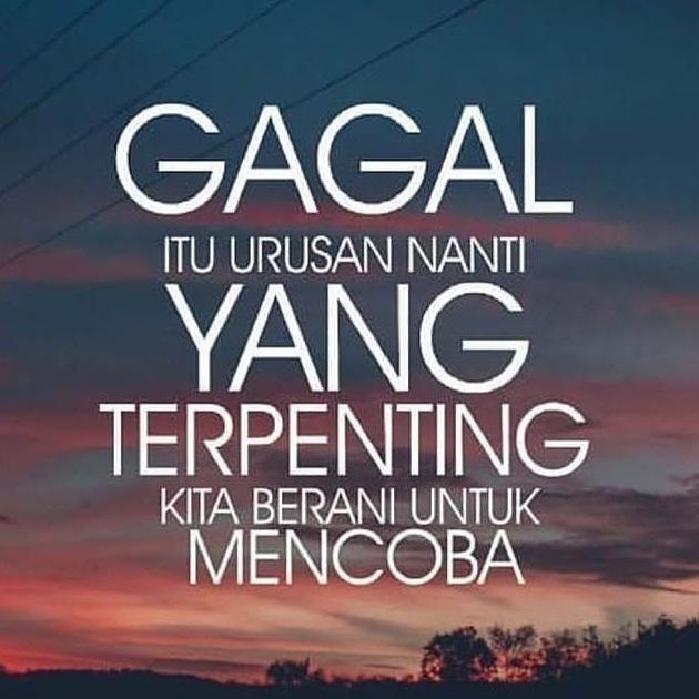 MasAsih_gitu's tweet photo. Coba aja dulu ygy, kl ga nyoba kemungkinannya cuma 1 gagal, tp kl mencoba jadi ada 2 kemungkinannya
Berhasil atau Gagal https://t.co/X9rICYWnQx