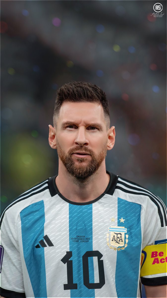 Abdullah10Saad's tweet photo. Best of luck Leo Messi ❤️👑
One last chance 🥺 One dream 🏆
Let's go Argentina 🇦🇷
#Messi #messi4k #4k #LeoMessi #FIFAWorldCup #VamosArgentina https://t.co/dPoqXgfNL3
