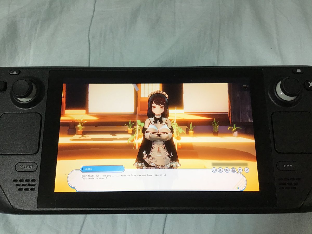 azucat92833025's tweet photo. steam deckで #母乳少女 動いてます!
公開前のadult patch適用済みver1.020です!(たぶん開発者限定
valve審査が通れば簡単インストールです
#indiegame
#unity3d
#gamedev
#adultdev
#ゲーム製作
#ゲーム開発 https://t.co/C9HEg5eTki