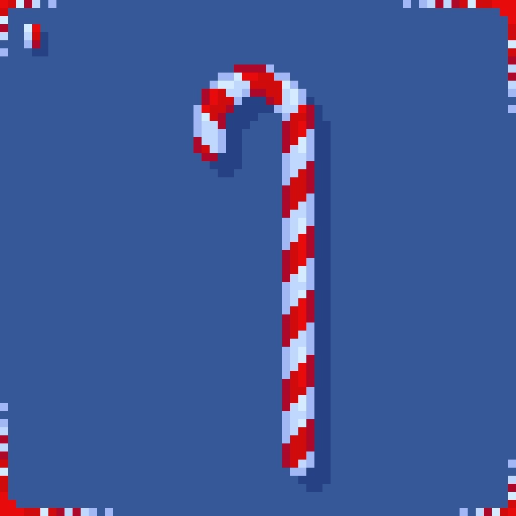 ImKike19's tweet photo. A Candy Cane!

#PixelArt https://t.co/ZHNc0F6QrO