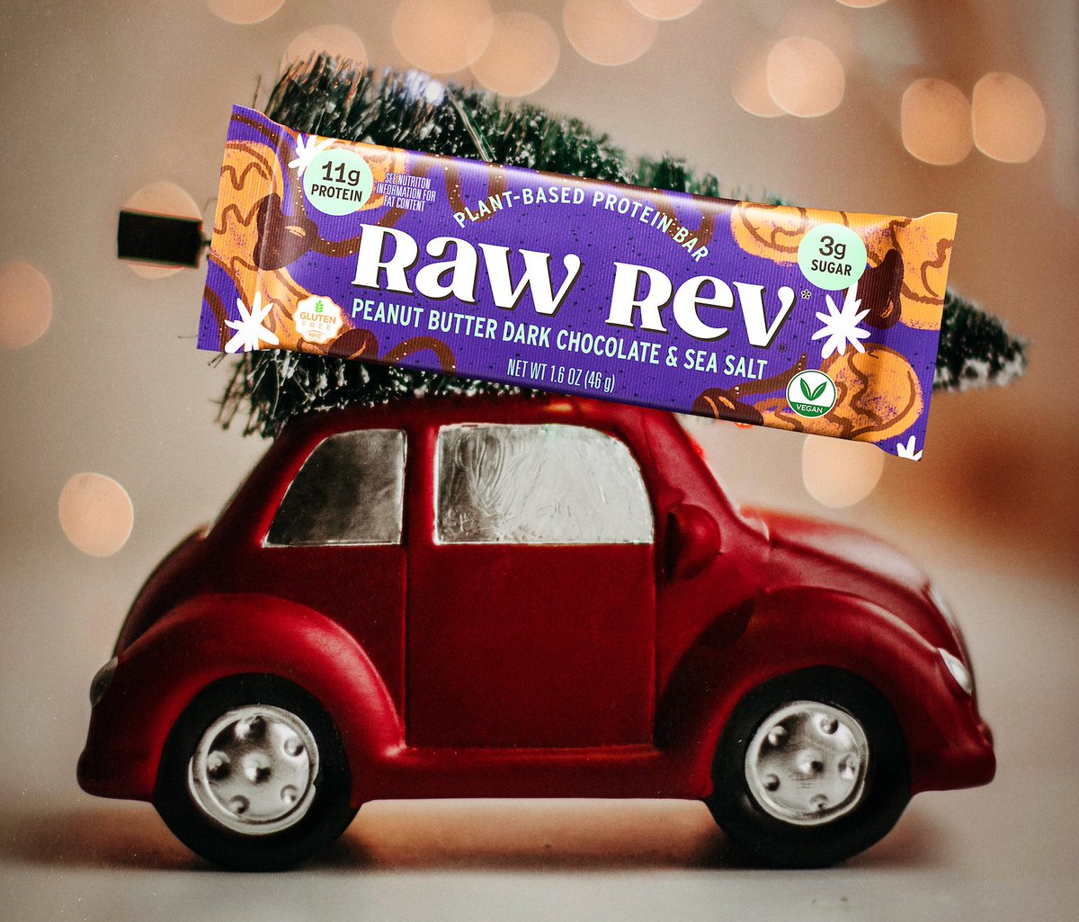 "It's beginning to look alot like..." <a href="/rawrev/">Raw Rev</a> #vegan #protein #happyholidays