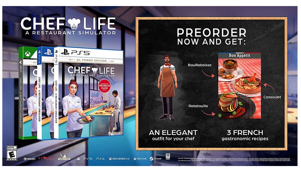 Chef Life - A Restaurant Simulator Al Forno Edition