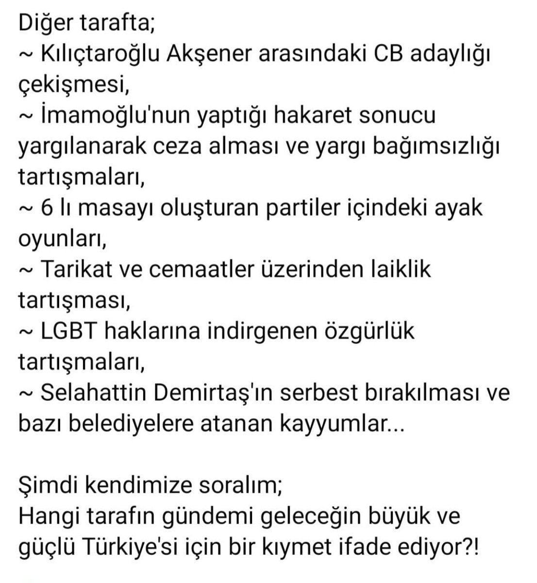 06melihgokcek's tweet photo. KAMİL TABAK 
ÇOK GÜZEL BİR MUKAYESE YAPMIŞ👏⤵️
İMZAMI ATARIM… https://t.co/LmW9k4j6Sh