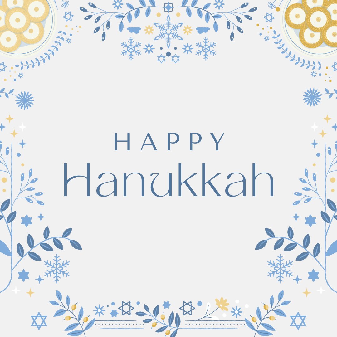 CFCedarGrove's tweet photo. Wishing you a joyous Hanukkah full of love and light! https://t.co/qozo7ZWMMe
