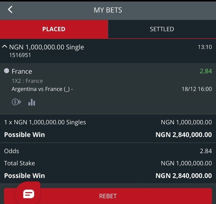 KgsbCommunity's tweet photo. ZEBET ❤️
WORLD CUP PICKS
Booking code 👉 3UQML
Sign up here 👉 https://t.co/yYygNMzWlg

Use my LINK to REGISTER to enjoy over 150% Welcome Bonus. https://t.co/DSlqhbP4kr