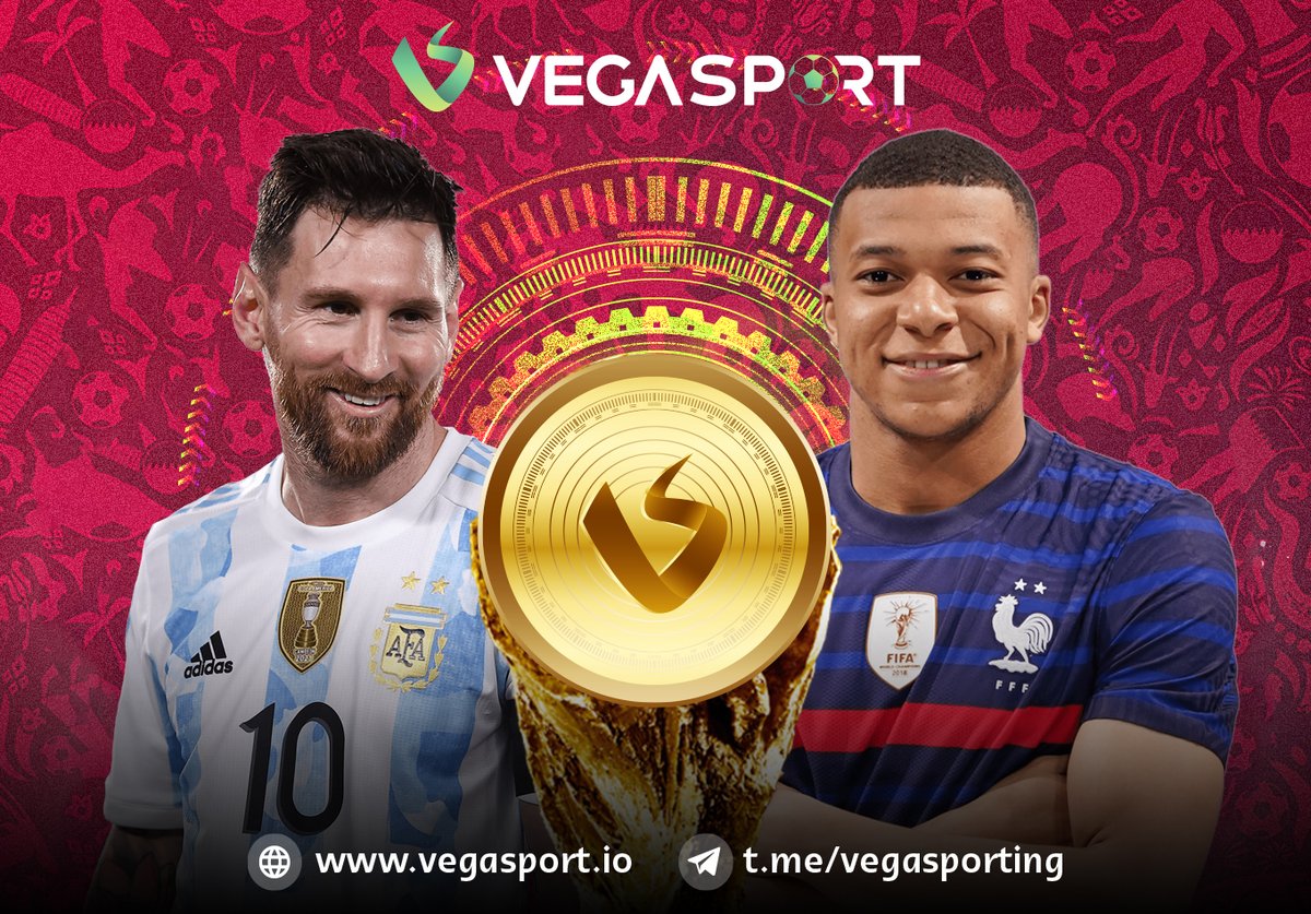 Are you feeling the heat of the final? It's very close, couple hours away to kick off 🏆
Whoever is winning tonight will be on top off the world, they'll be the WORLD CHAMPIONS.
Join vegasport.io and support your team
#VegaSport $VEGA #Web3 #WorldCup #Messi𓃵 #Mbappe