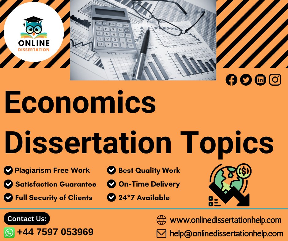 Dissertation003's tweet image. Be confident! Because you choose our Economics Dissertation Topics.
Order Now.
#economicsdissertationtopics #economicsdissertationhelp #onlineeconomicsdissertationhelp #economicsassignmentwritenghelp #onlineeconomicsassignmenthelp #economicswritinghelp #onlinedissertationhelp