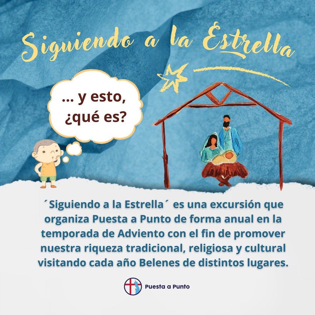 webpuestapunto's tweet photo. En un ratito salimos 🚗 a nuestra II #SiguiendoALaEstrella este año vamos a #SanlúcarLaMayor ❄️ https://t.co/VM7lU6fbWw
