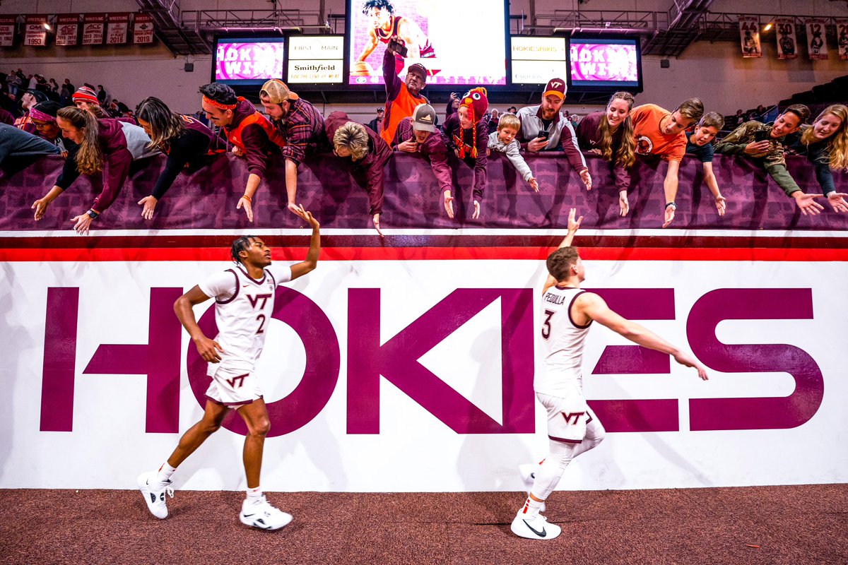 Plans for today: Get to 🏰 and cheer on @HokiesWBB‼️ 🕓 4PM Let’s Go!