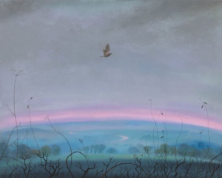 SinemLtas's tweet photo. Nicholas Hely Hutchinson,
‘Soğuk kış şafağı’ 2016,
Tuval üzerine yağlı boya "32 x 40" https://t.co/KZprWlWpmF