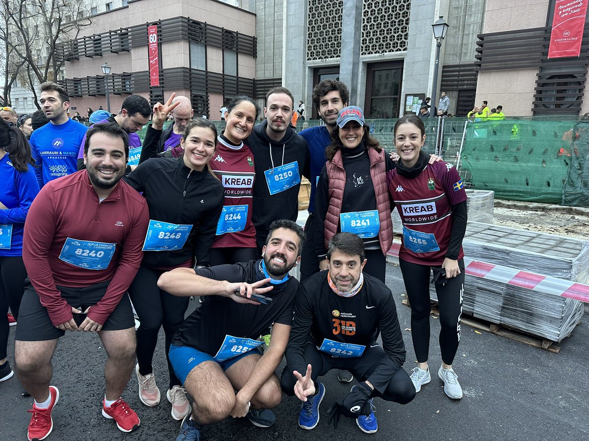 isabelestevez_'s tweet photo. Carrera de las empresas superada ✅  Primeros y últimos 10K del año con el mejor de los equipos #BeKreaber #Carreradelasempresas https://t.co/dnd7tKcf5k