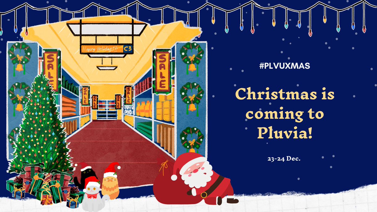 PLV_Uofficial's tweet photo. 🎄 𝑪𝚑𝚒𝚛𝚜𝚝𝚖𝚊𝚜 𝚒𝚜 𝚌𝚘𝚖𝚒𝚗𝚐 𝚝𝚘 𝙿𝚕𝚞𝚟𝚒𝚊 !

date : 23 - 24 Dec 2022

#PLVUXMAS https://t.co/ApOBejxUnb