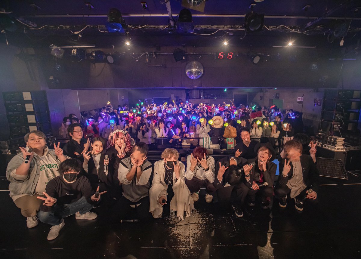 TotheNextinfo's tweet photo. To the NEXT→ -WB-

2022.12/18(日)

吉祥寺 CLUB SEATA

いかさん/clear/kec/コニー/しゃも/はへー/nero/ぽむ/よるきち

Gt.ダイジー Gt.兎音える(1部のみ) Gt.コンリラックマ(2部のみ) Ba.tmsw Dr.3110 Gt.tks

Photo: @sanamaru 

また会いましょう！！！ https://t.co/SEhdD2ENQy