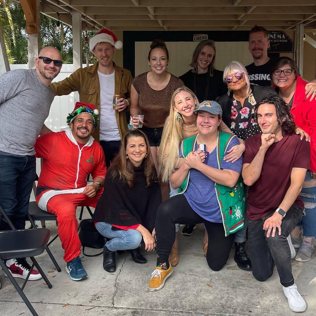 Love the @fstimprov crew. Had a fun Holiday Party and Secret Santa with a cross section of members from all of our teams. The most exciting part was getting to introduce our new House Team, Quackers! instagr.am/p/CmTyOEEOuk2/