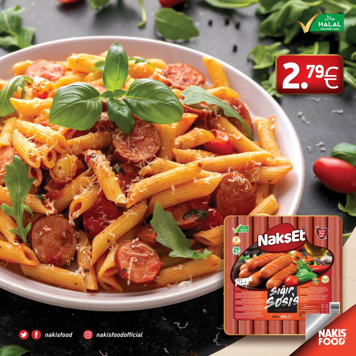 nakisfood's tweet photo. Çocuklar acıktığında kararsız kalan anneler için🙂

 #Nakset Sığır Sosis.

#NakısFood #sosis #food #sausage  #Turkishfoods https://t.co/jsPSlFG93W