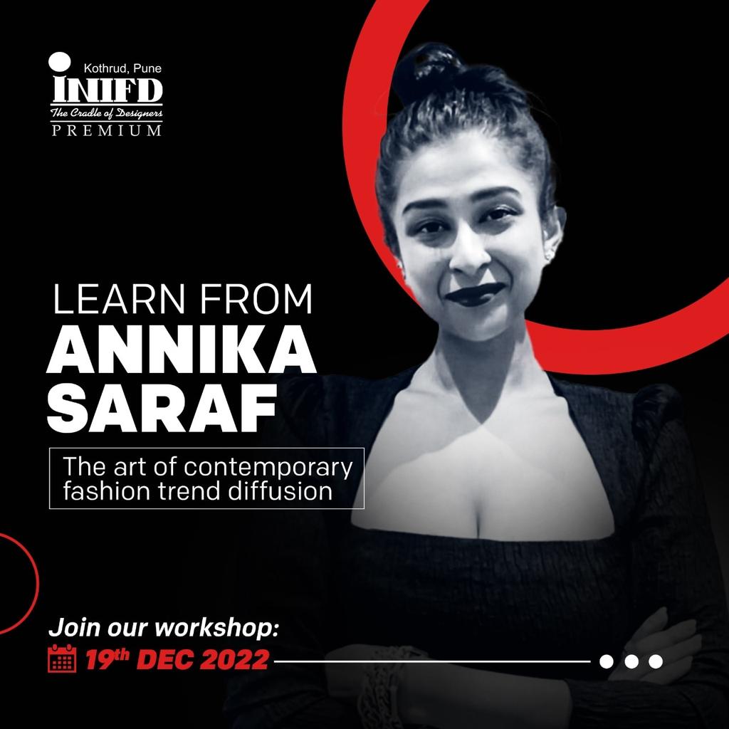 nifdpunekothrud's tweet image. Learn the fundamentals of contemporary fashion trend diffusion from the expert herself. 

We await your presence for this enlightening session.

#inifd  #workshoplife #workshop2022 #workshopinstagram #workshopalert #fashionstudent #fashionlearning #expert #knowledgable #learn