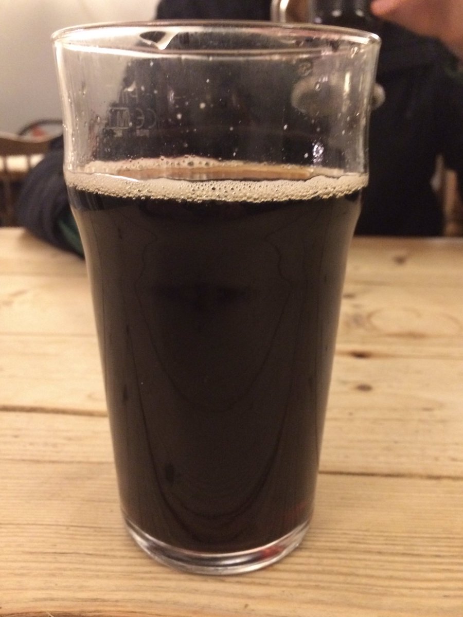 DfsStubbs's tweet photo. This is a pint of #Adnams #OldAle #Ale I’m pretty sure that it’s what we used to call #Mild in days gone by…any comments ? #beer https://t.co/efKrqGkjQ9