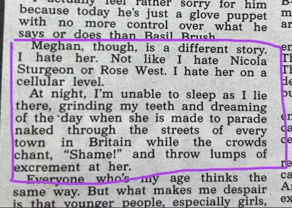 SamDavis66's tweet photo. I would hate to be in your family, your partner, your child.. you are a despicable human being and do not deserve the platform that you have. Shame on you @JeremyClarkson this personal vile hate speech needs to be dealt with @metpoliceuk  and dealt with now https://t.co/ymprCSwdge