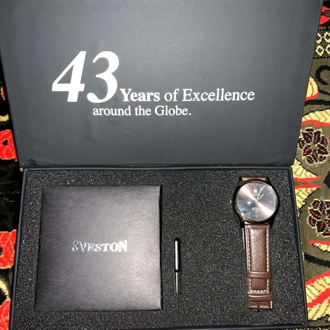 Qadri555's tweet photo. Logics apart, I've always been a die-hard @SvestonWatches fan. No kidding. Thank you so much Ahsan Majid for this wonderful gift.

Check out their website for amazing 12.12 Sale and thank me later !
⬇️
https://t.co/Q0jk5yRSTi
#watches #prpackage #prcollaboration #svestonwatches https://t.co/8uZbF78Zt3