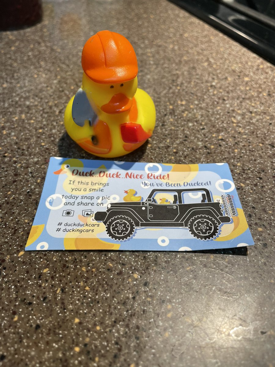 I got ducked at Sycamore Grove last night. #duckduckcars #duckingcars