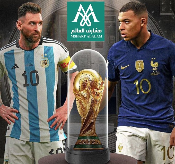 msharefalalam's tweet photo. توقع نتيجة نهائي كأس العالم:🇦🇷 الارجنتين  Vs فرنسا 🇫🇷
👈🏻و احصل على ليلة فندقية مجانية 💸 للفائزين على اول واسرع توقع

شروط المسابقة 👇🏻 
▪️ متابعة حسابنا
▫️لايك وريتويت للتغريدة
▪️كتابة التوقع بالتعليقات
تحت هاشتاج #شركة_الدايل_العالمية_المحدودة

 آخر وقت للمشاركة 5:59 ⏱️ https://t.co/XQuNIQ2tH7