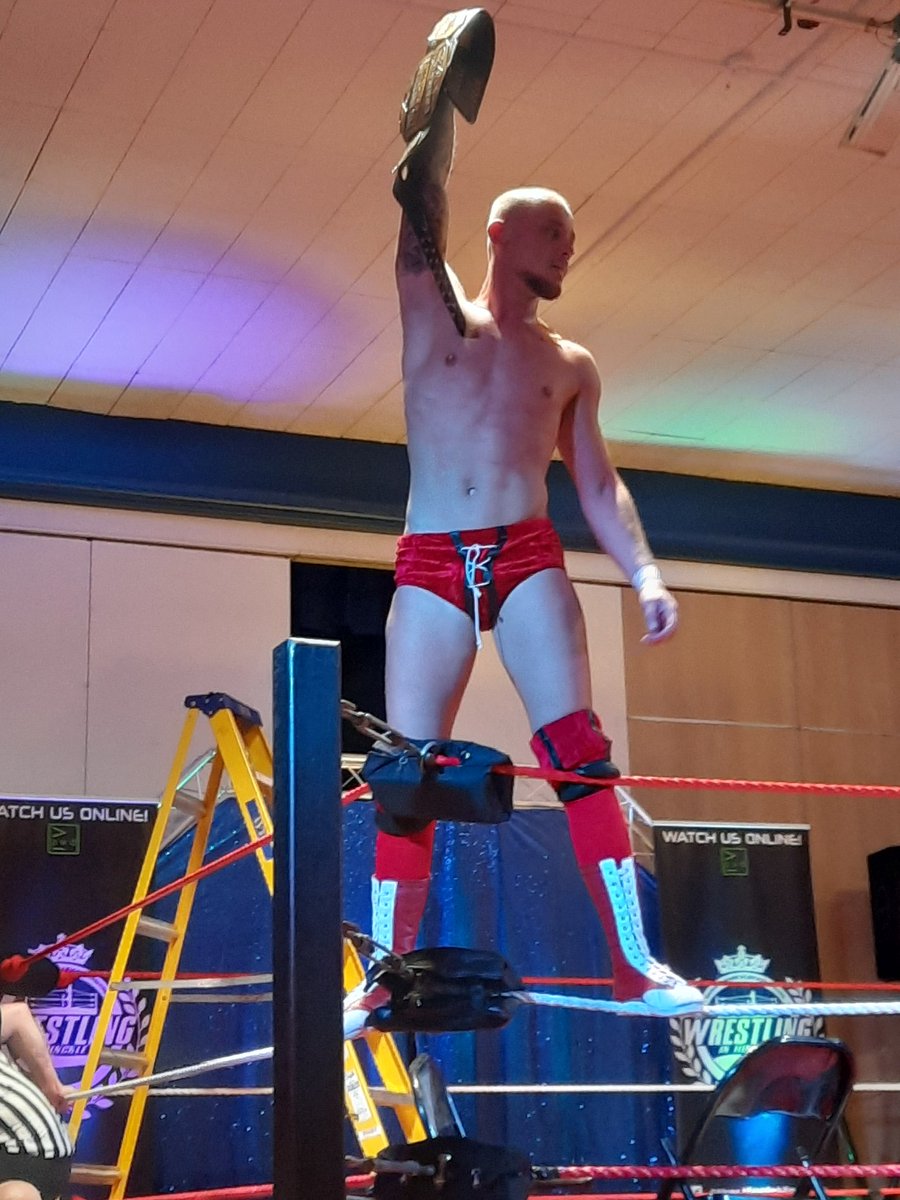 Mathew Hulbert 🔶️ 🏳️🌈 🇪🇺 ✝️ (@mathewhulbert) on Twitter photo The big news out of last night's awesome <a href="/WrestleHinckley/">WrestlingInHinckle</a> Christmas Rumble is that my prediction did indeed come true, as the handsome <a href="/hotshotjoeysco1/">Joey Scott</a> defeated <a href="/JasonJoshuapro/">🦄 Jason Joshua🦄</a> to become the new Subjective Champion.
Credit to both men on a truly epic match.
#Wrestling #Hinckley The big news out of last night's awesome <a href="/WrestleHinckley/">WrestlingInHinckle</a> Christmas Rumble is that my prediction did indeed come true, as the handsome <a href="/hotshotjoeysco1/">Joey Scott</a> defeated <a href="/JasonJoshuapro/">🦄 Jason Joshua🦄</a> to become the new Subjective Champion.
Credit to both men on a truly epic match.
#Wrestling #Hinckley