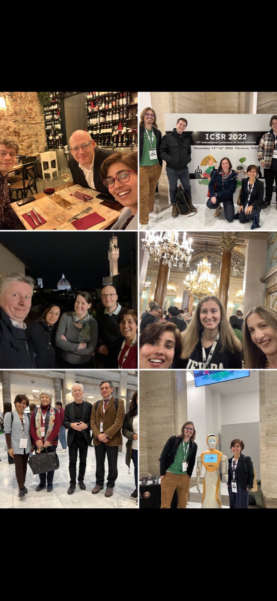 I had a lovely time <a href="/icsr2022/">ICSR2022</a> where I participated in several ways including a presenter, a session chair and a jury member. Above all, I met amazing and cheerful colleagues and friends in beautiful Florence, Italy!