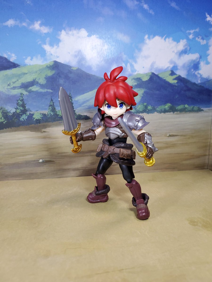zeromaruhobby's tweet photo. #ガシャポンクエスト
髪と太ももを塗装してオリジナリティを加えてみました https://t.co/ba5vGHSkoo