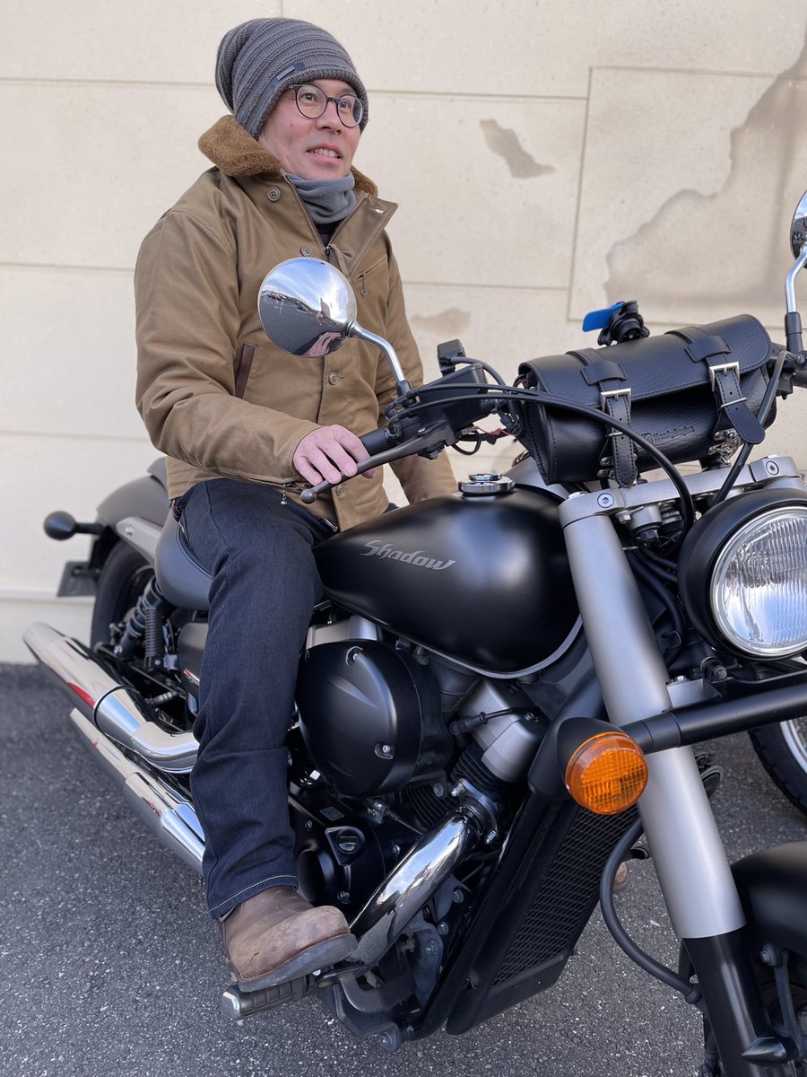 MotostyleTokyo's tweet photo. ・SKULL FLIGHT N-1プレーン
・EDWIN WILD FIRE
ご購入いただきました🙌
着て帰られるということでしたので写真を撮らせてもらいました📸
寒さ対策もこれでバッチリ👌
とてもお似合いでした😆
#skullflight #edwin #モトスタイル東京 #バイク好きな人と繋がりたい https://t.co/Xe8Y430Qz6