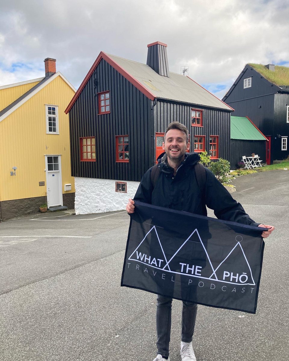 PhoPodcast's tweet photo. The new series of What The Pho Travel #Podcast will be out on the 3rd of January, starting with #TheFaroeIslands 🇫🇴. Follow / subscribe to never miss an episode ❤️ https://t.co/HrpwxvYfMo @VisitFaroe #TravelPodcast #travelling #wanderlust #travel #traveling 🌍 🎙 https://t.co/I8ROnSqpXu