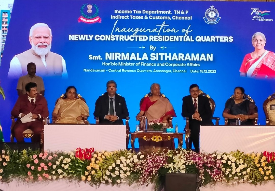 Chennai Customs on Twitter "Hon'ble FM nsitharaman inaugurated