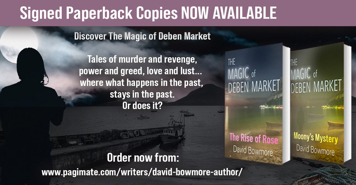Signed copies of either of my Deben Market books are now available at pagimate.com/writers/david-…