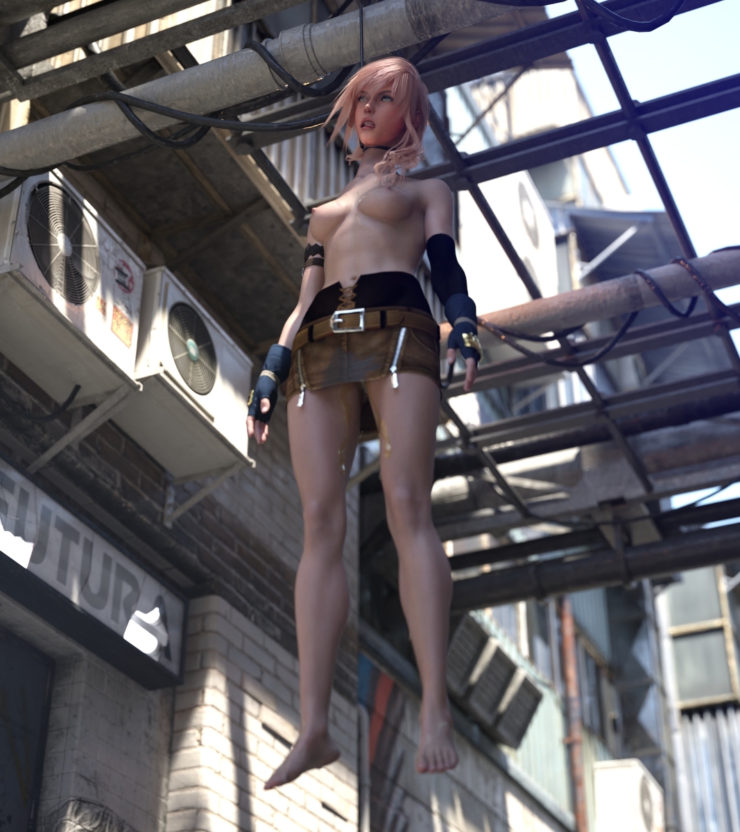 ryonaman1's tweet photo. [R-18G] Noosed Lightning #リョナ #死体 #失禁 #首吊り #ライトニング(FF13) #ファイナルファンタジー13 https://t.co/pwWoNTJbWB https://t.co/yWIbNqyZqe