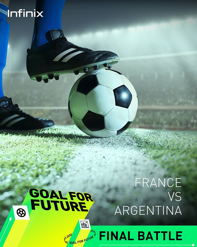 SIAPA YANG AKAN JUARA MALAM HARI INI? 

Tulis prediksi kalian di bawah! 👇👇

#GoalForFuture #Infinix