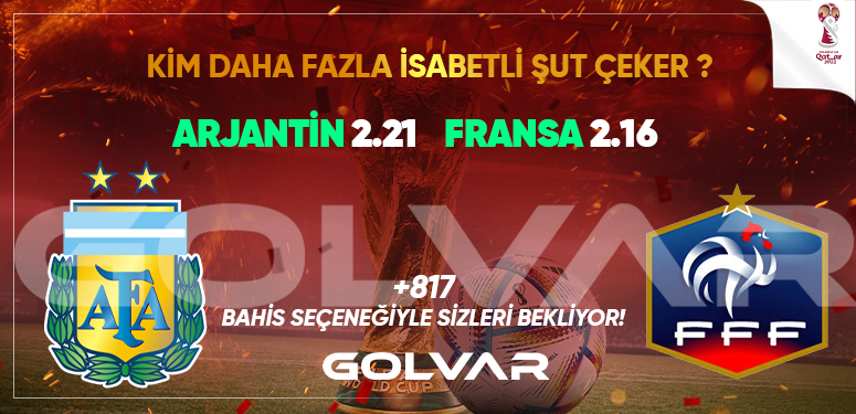 golvar_official's tweet photo. Dünya Şampiyonu kim olacak? 

Son Dünya Kupası maçına çıkan Messi mi?
İdolü C.Ronaldo olan Mbappe mi?

Fransa - Arjantin karşılaşması için nefesler tutuldu!

Dev oranlar ile Golvar' da sende kazan!

Giriş:🔗https://t.co/2UoiXfbPiy

#Golvar #WorldCup #FRAARG #Champion https://t.co/ZVzht3i37P
