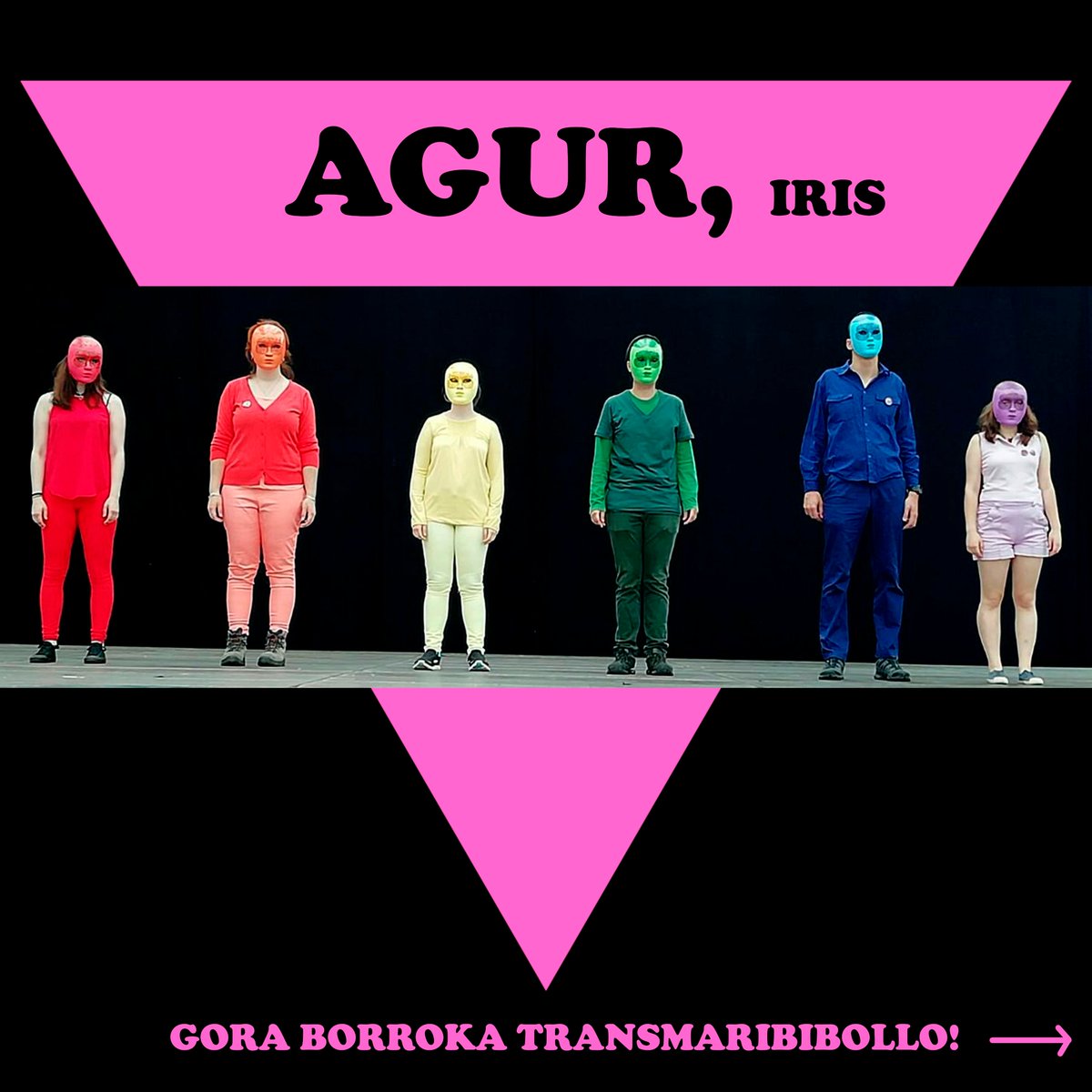 iris_proyecto's tweet photo. Eskerrik asko. Gora transmaribibollo borroka! 🏳️‍🌈🏳️‍⚧️ https://t.co/Ky5ClfP7uN