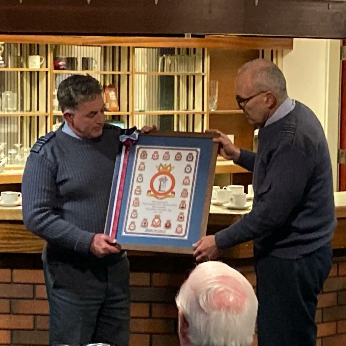 wbwaircadets's tweet photo. Staff from W&amp;B Wing recently gather to thank Wg Cdr Iles, recognising all he has done for the Wing in the past 10 years, prior to him stepping down at the end of the year. 

We thank you, Sir.

We Strive, We Achieve. 

@CERegionRAFAC 
@aircadets 
@ComdtAC 
@YOUWestMids 
@WMRFCA https://t.co/NXsYE8bj8M