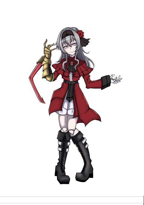 【二十七日目】
いつもの惨殺少女人形、エリス嬢の立ち絵です。
そういえば製作中のあれのタイトルが決まりました
『呪われ人殺しの私達に救いはないんですか?-The Genocider's Tear-』
よろしくお願いしますm(_ _)m 