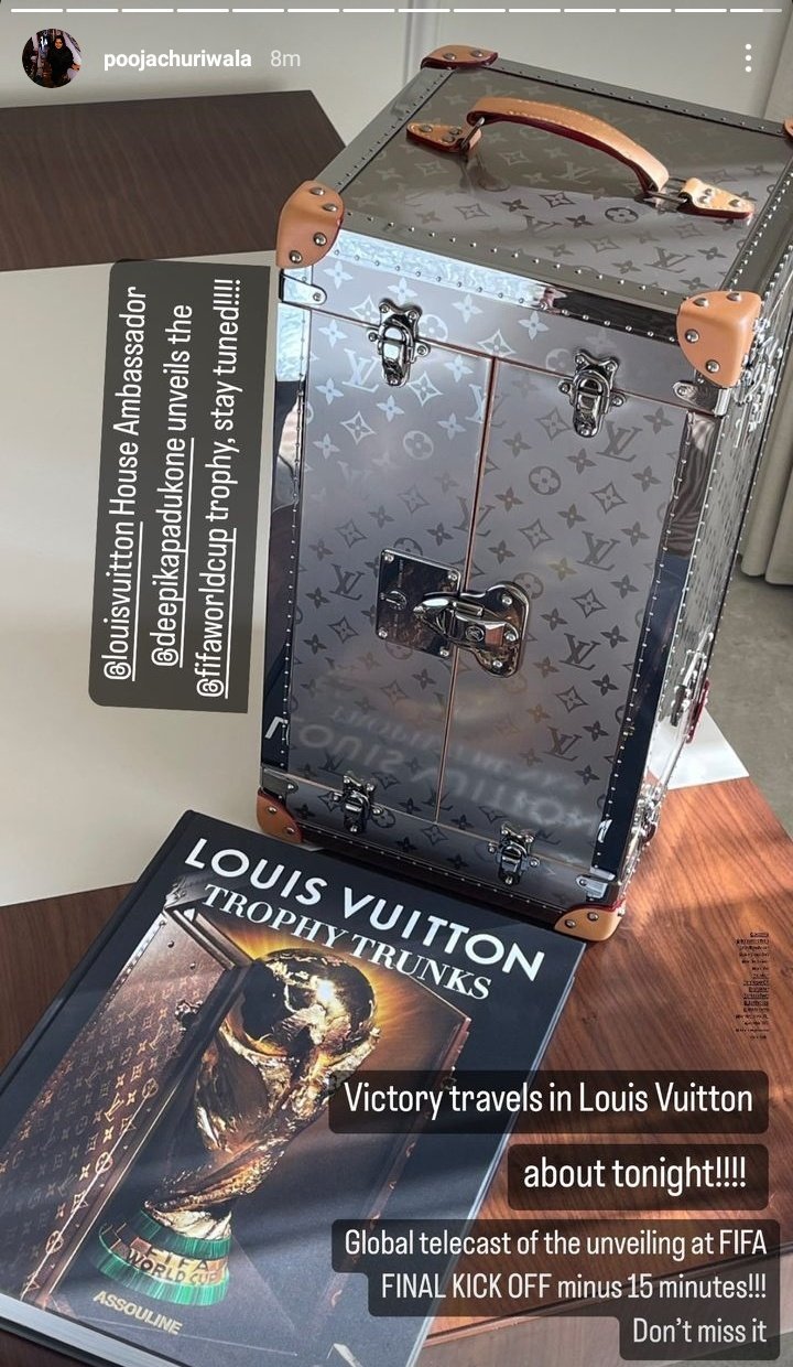 Louis Vuitton - Victory Travels in Louis Vuitton. Deepika Padukone