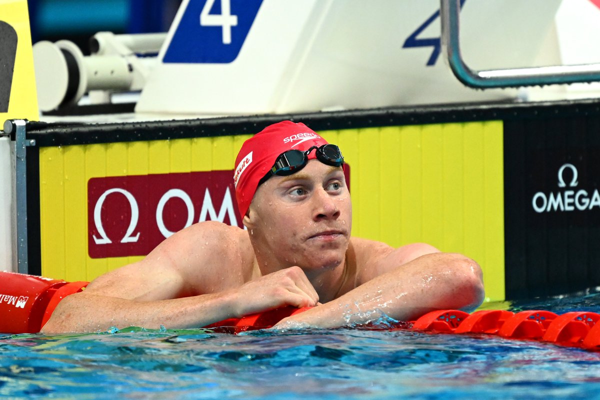 Bronze for @tomdean00 🥉 The first podium finish of the day for Great Britain as Tom Dean finishes with a time of 1.40.86 in the Men's 200m Freestyle final 🏊‍♂️ #FINAMelbourne22