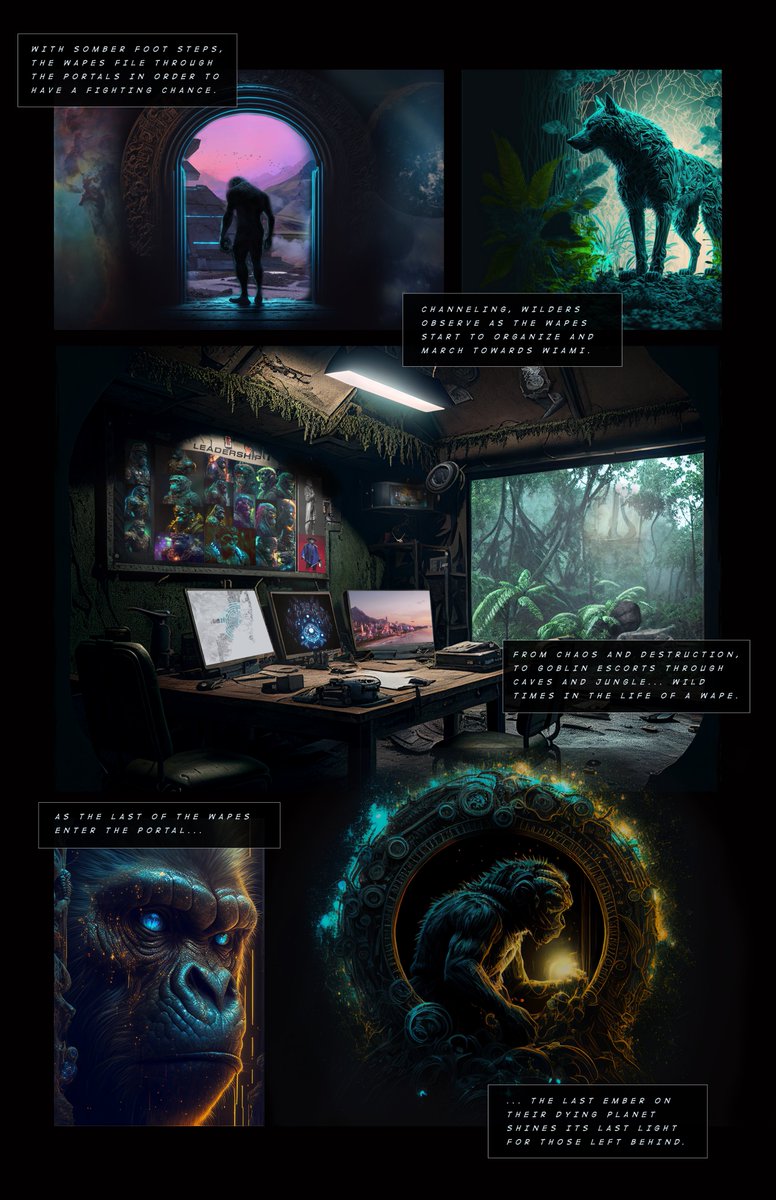 BelsheBits's tweet photo. The Wapes don't find what happened to their planet funny, not all Wapes were able to make it through the portal...
@WilderBeastsNFT @WilderWorld
#WapesDrop #MemeMachine https://t.co/Xr1BLYGXUX