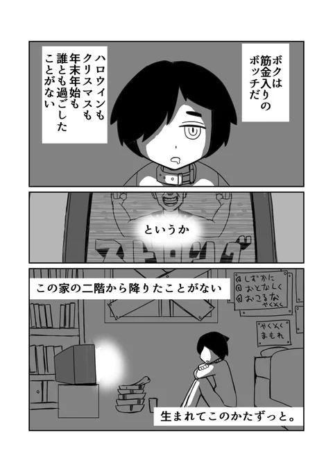 監禁されて育ったぼっち少年がシリアルキラーと出会いヒーローになる話(1/17)

#漫画が読めるハッシュタグ
#漫画 