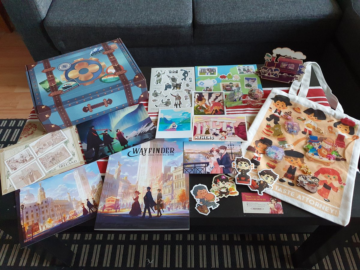 I couldn't resist getting the <a href="/DGSTravelZine/">Wayfinder - completed!</a> during their leftover sale 💖 Love it tons, thank you so much!